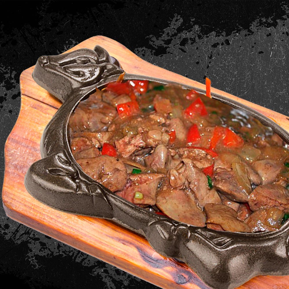 156. Печінка яловича на пательні