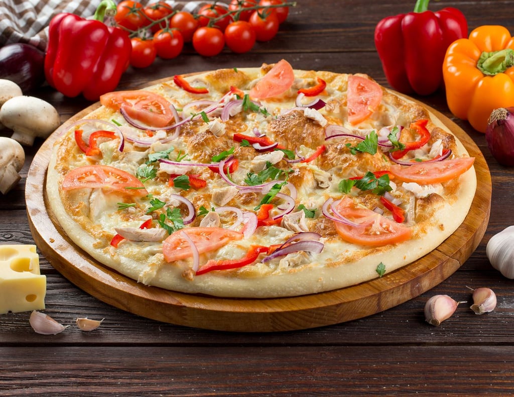 Куриная (пицца) / Chicken pizza