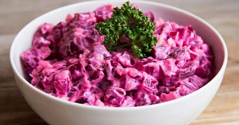 Свекольный салат / Svekolnyi (beetroot salad)