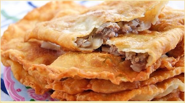 чебуреки с мясом / beef chebureki