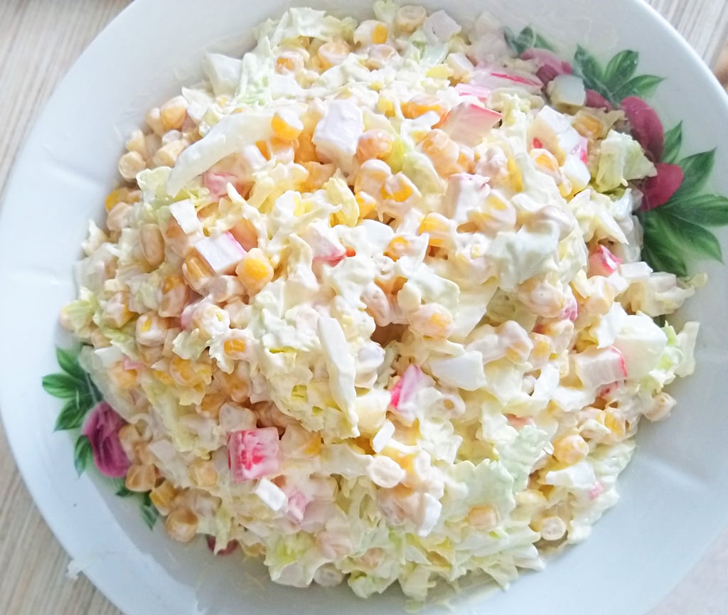 Крабовый салат/ Crab salad