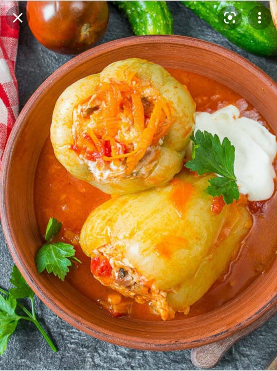 Фаршированный перец / Stuffed pepper