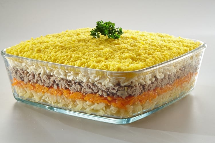 Мимоза / Mimosa salad