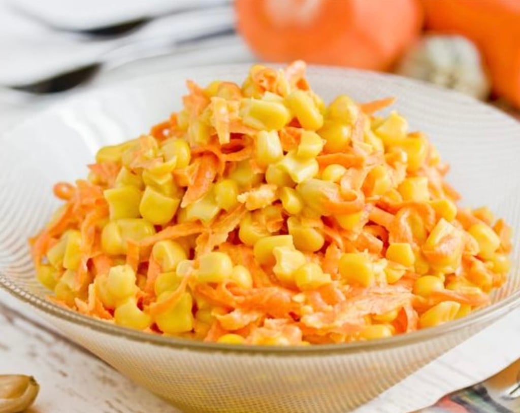 Морковный салат/carrot salad