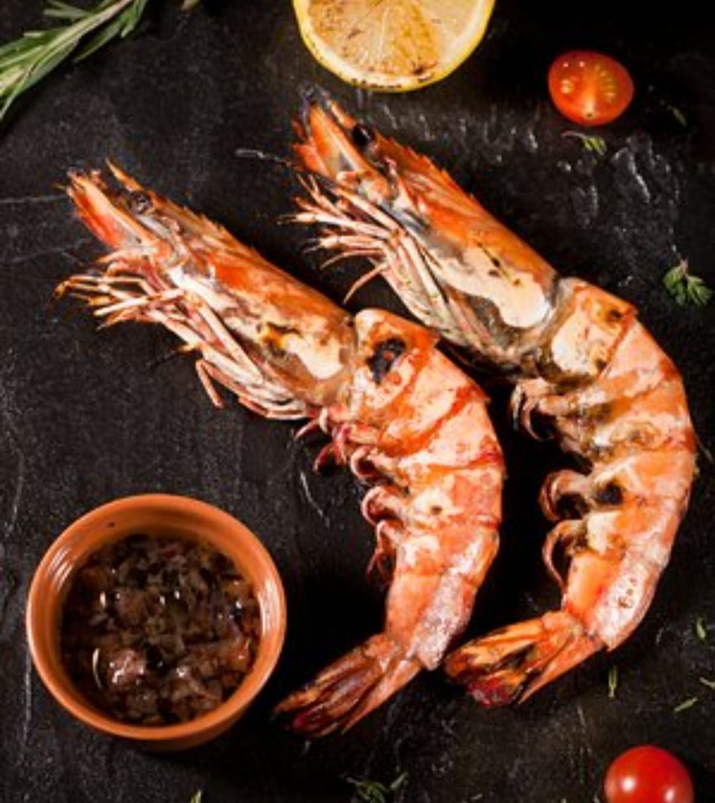 Креветки жареные 1кг/ Prawn fry 1kg