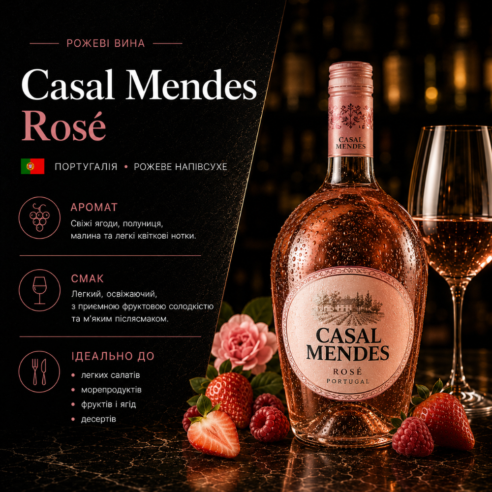 Alianca Casal Mendes Rose рож.нсухе
