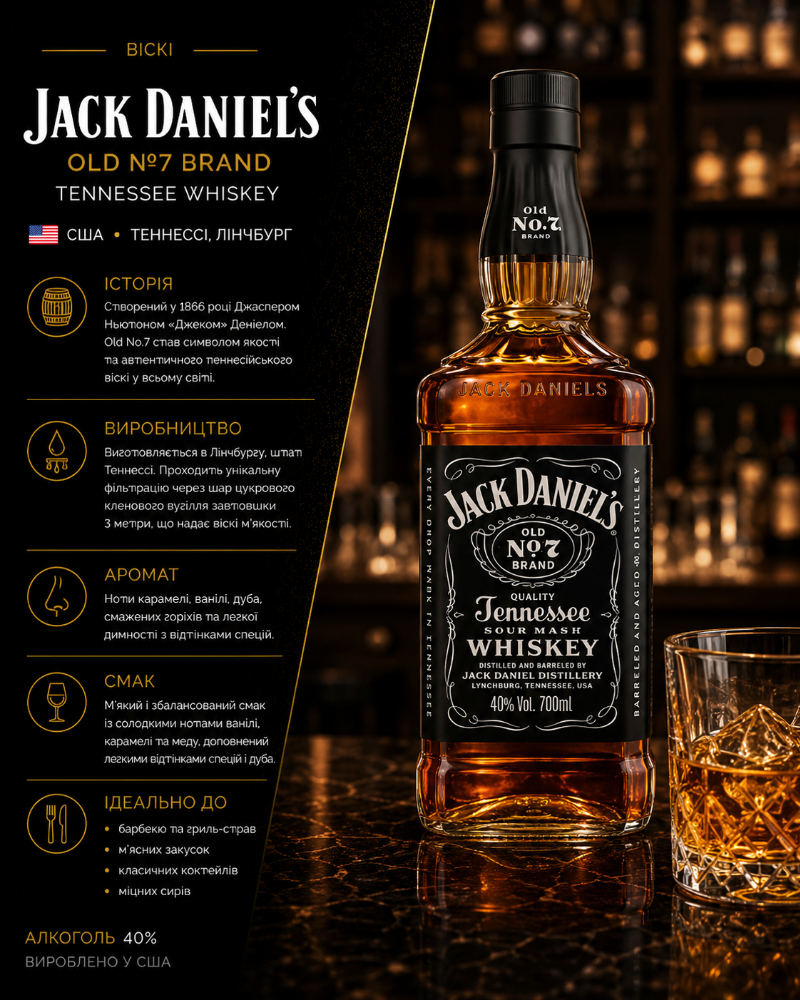 Jack Daniels 50 мл