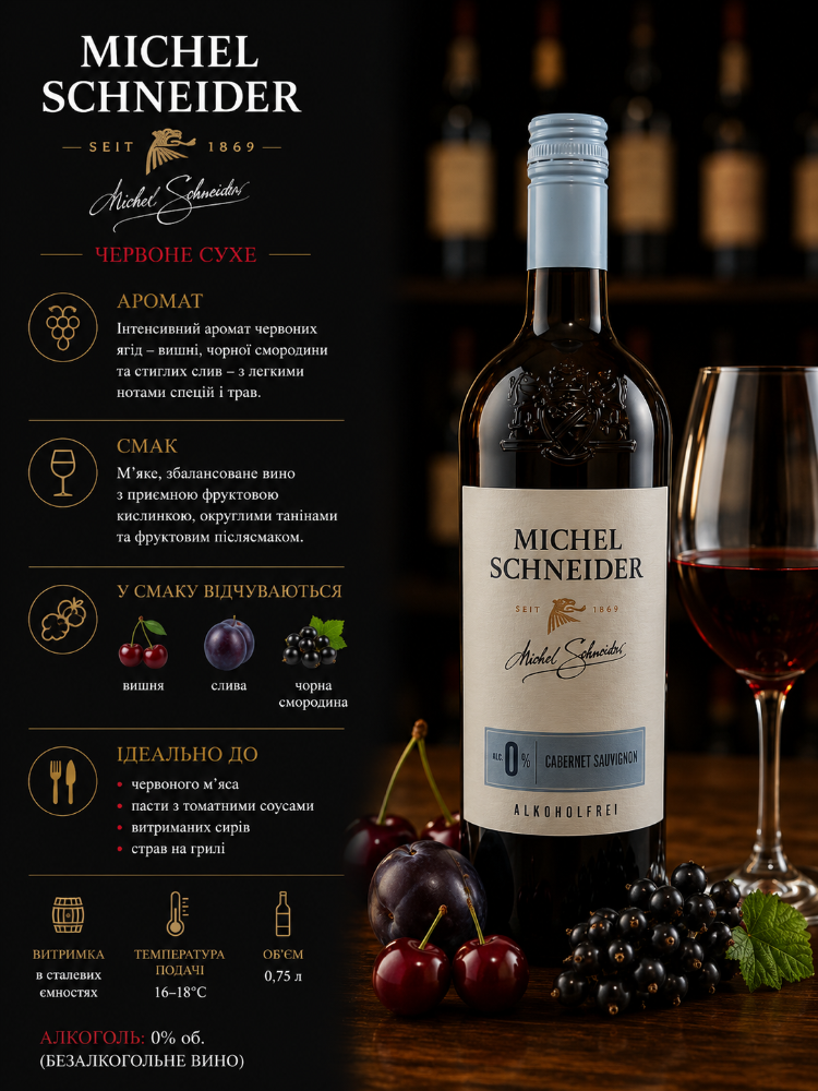 Michel Schneider Cabernet Sauvignon б/а
