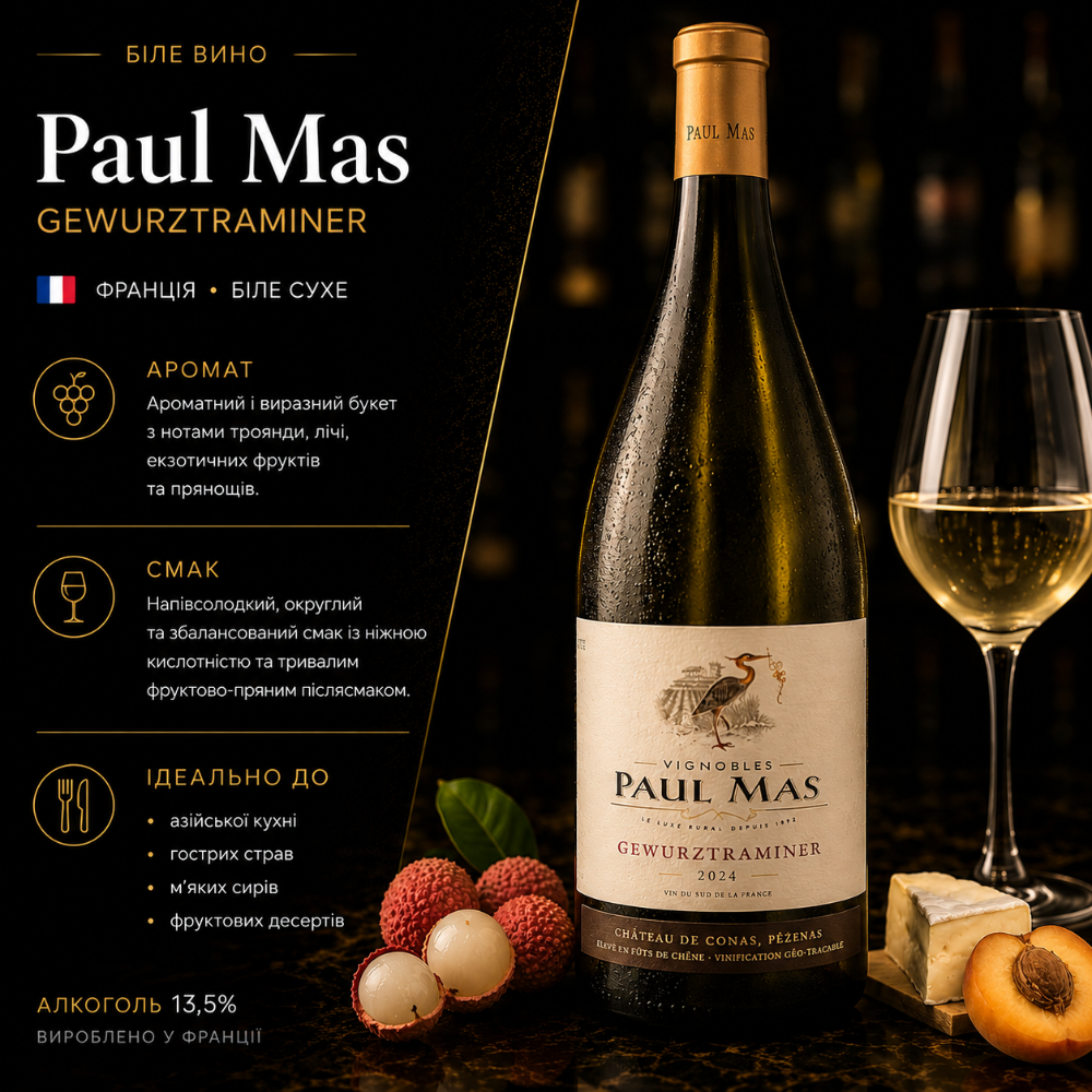 Gewurztraminer Vignobles  Paul Mas