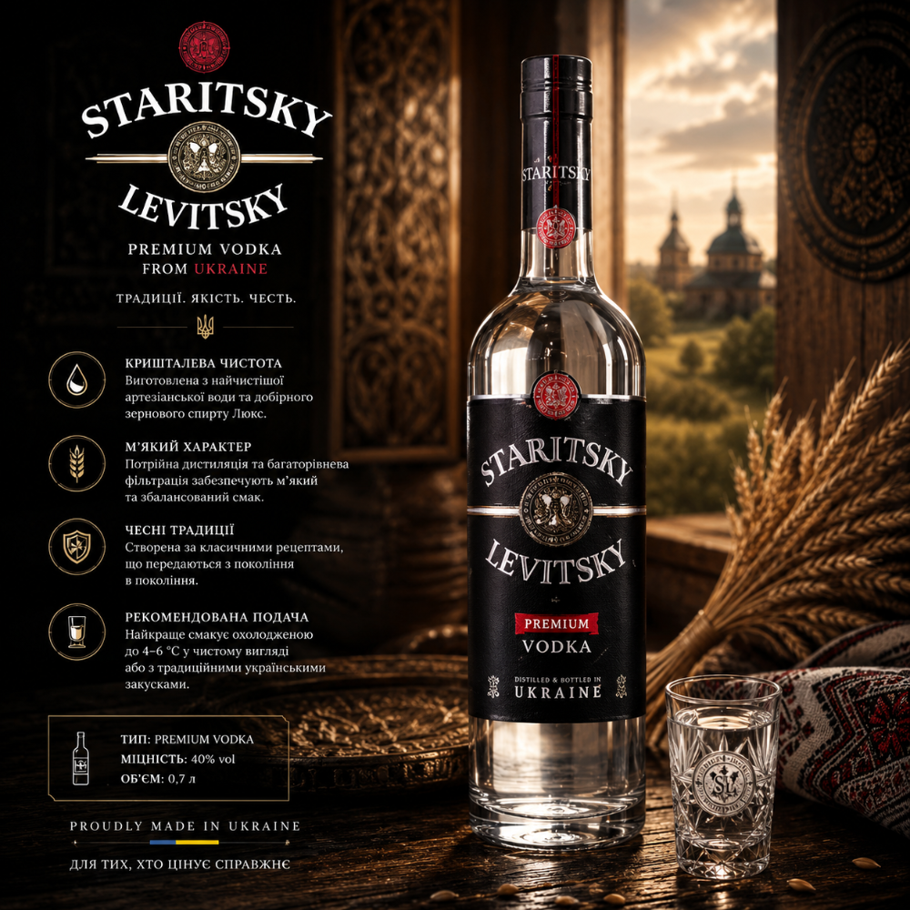 Staritsky & levitsky Горілка