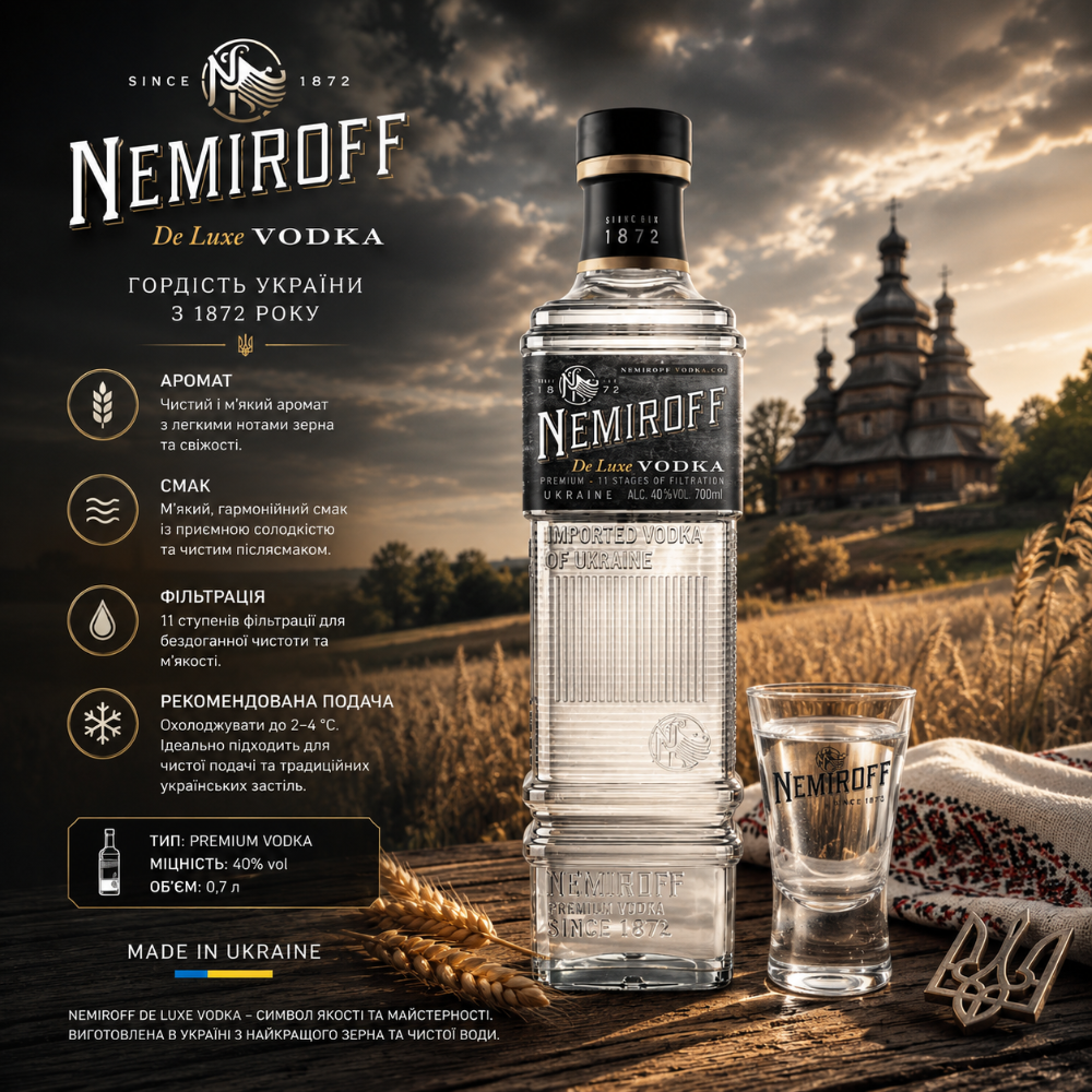 Nemiroff De Lux горілка