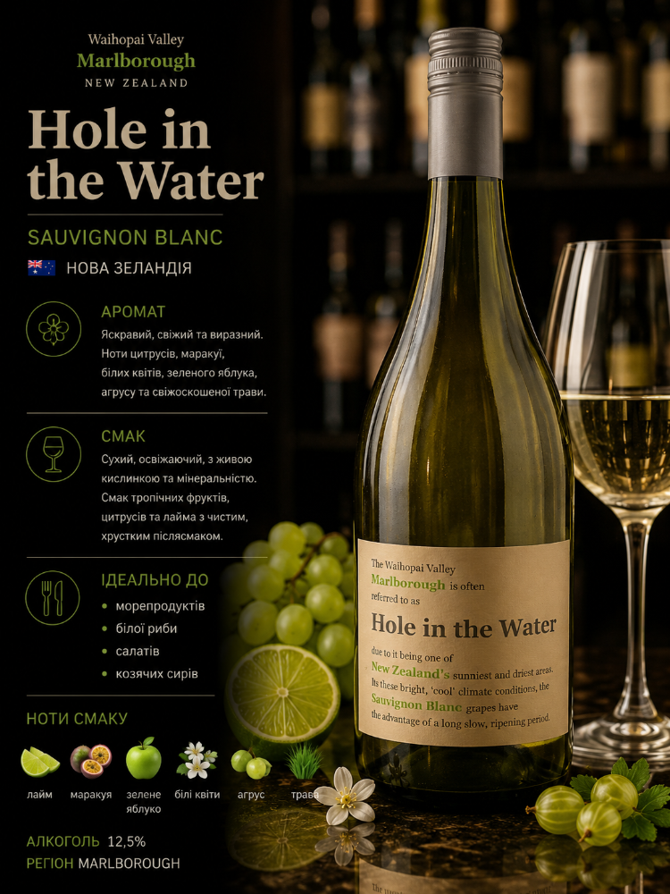 Hole in the water 