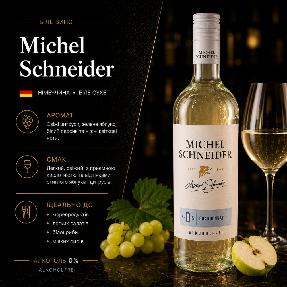Michel Schneider Chardonnay б/а