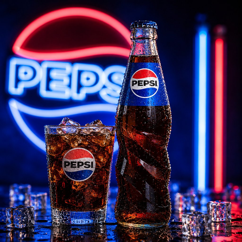 Pepsi скло