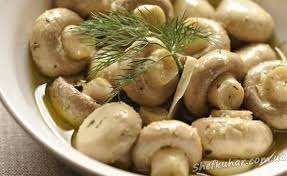 Мариновані печериці