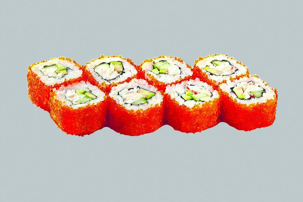 Каліфорнія в ікрі з Креветкою (250 г)