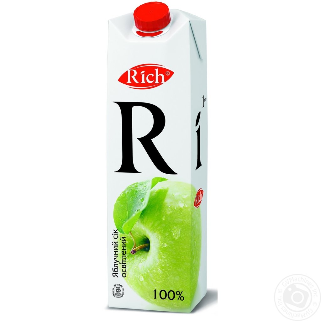 Яблучний Сік Rich 1 л.