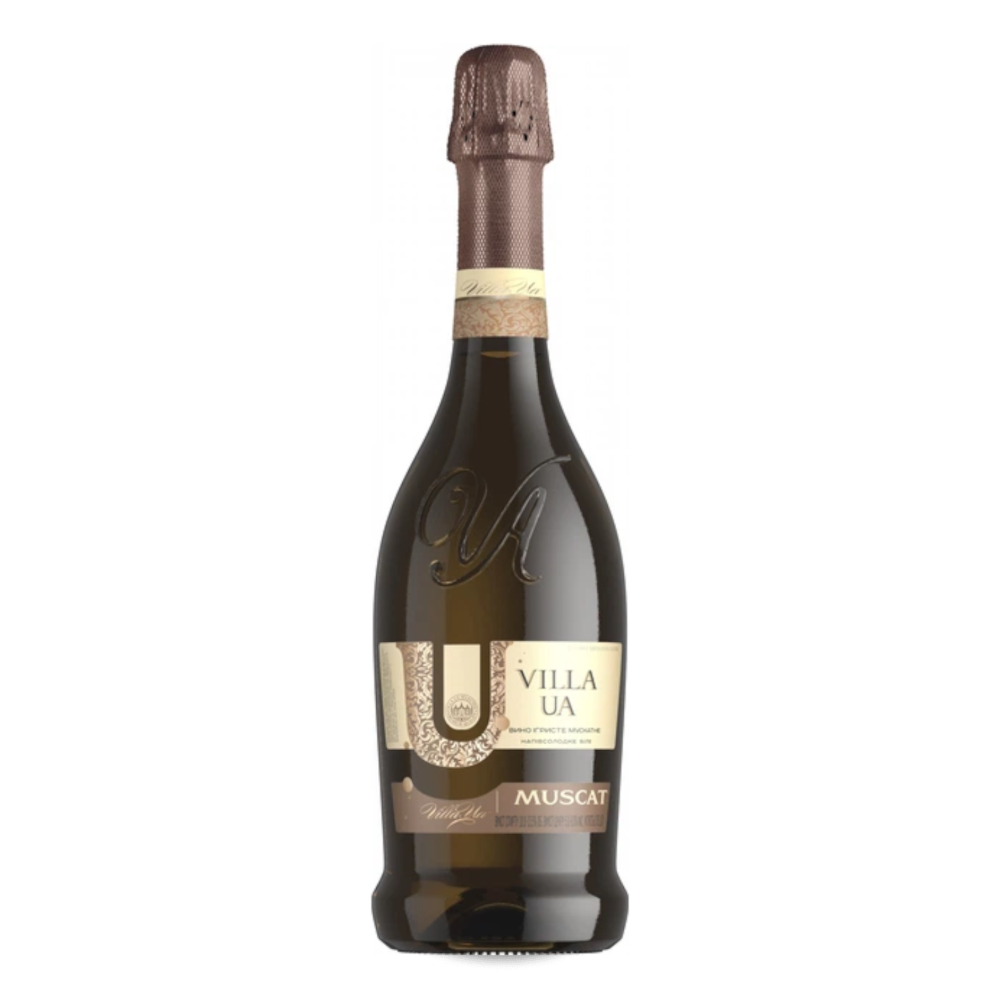 Ігристе вино Villa UA Muscat Semi-Sweet