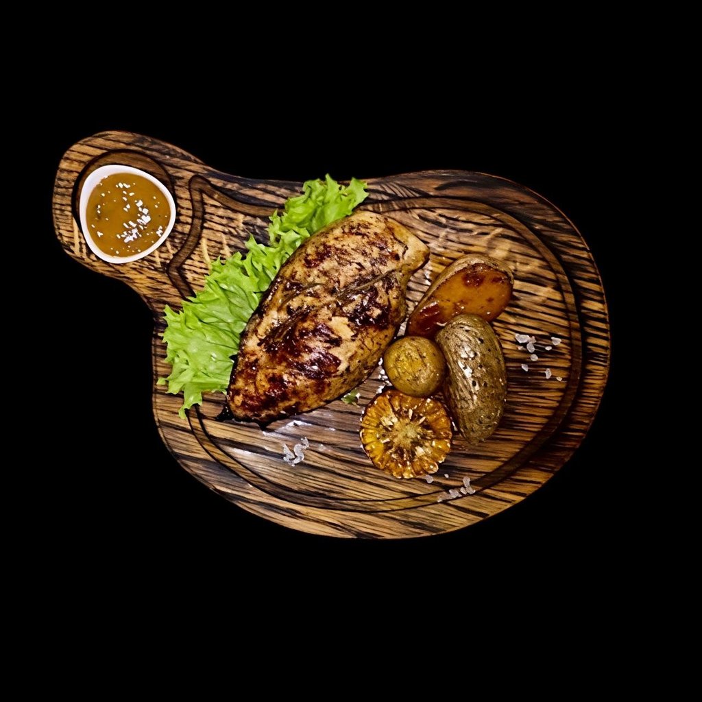 Стейк з філе курочки