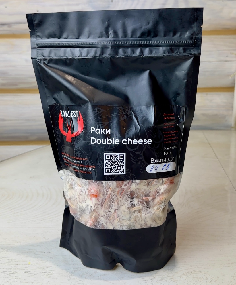 Раки Double cheese ЗІП пакет