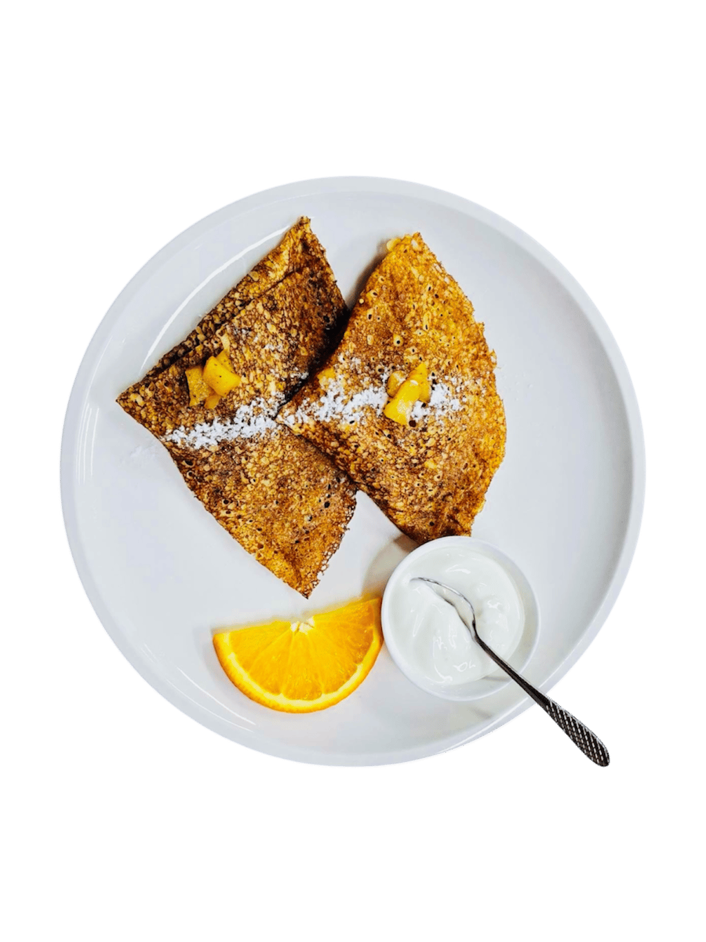Млинці з яблуками