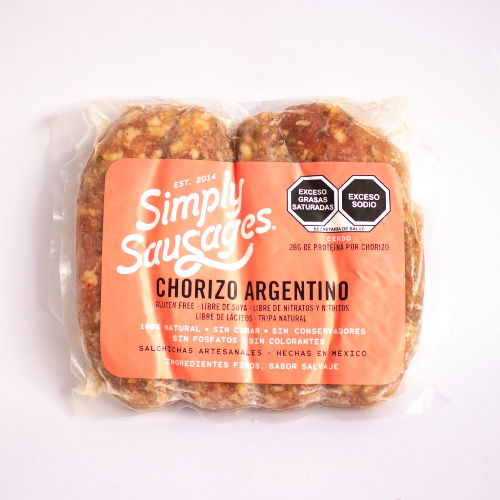 Chorizo Argentino 500g. Simply Sausages
