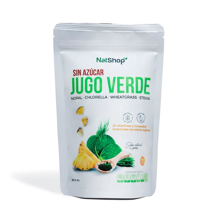 JUGO VERDE NATSHOP 200 G