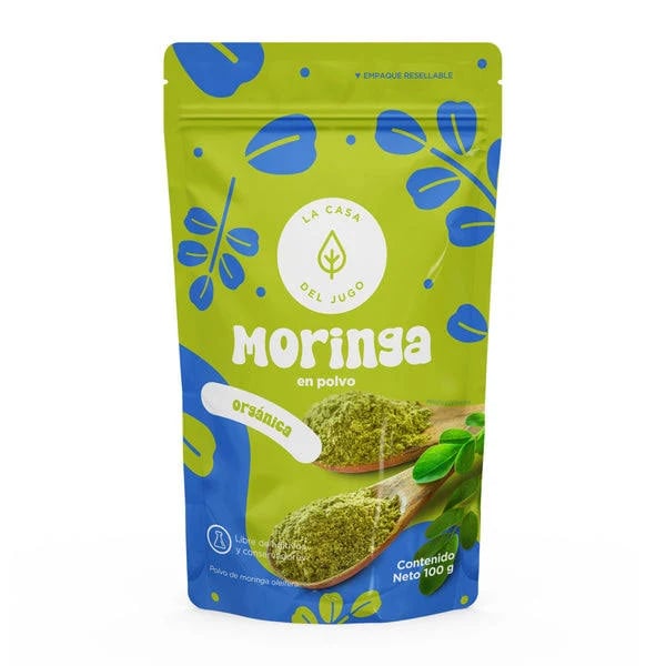 Moringa en Polvo Orgánica (La casa del jugo)