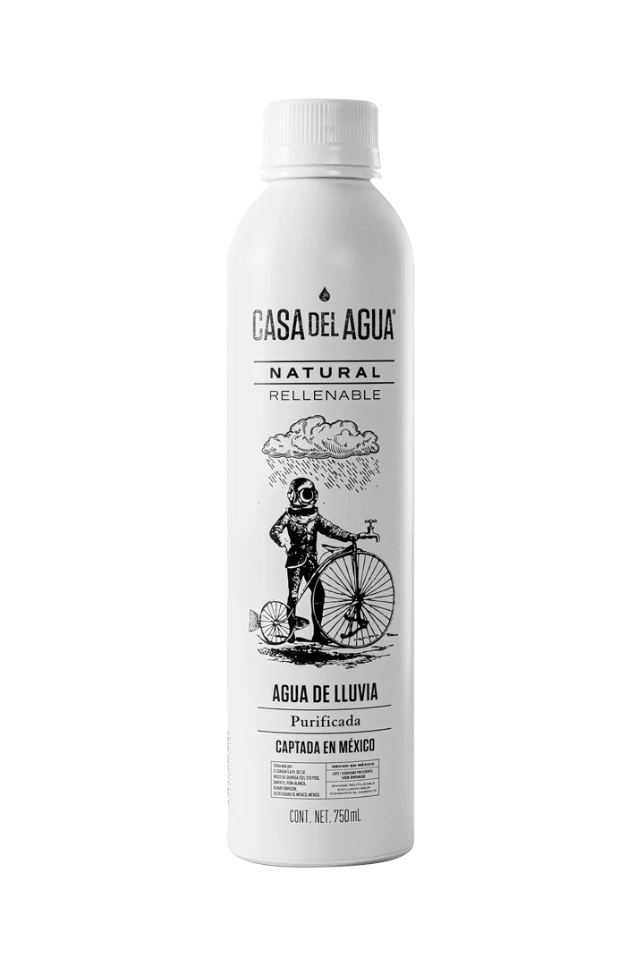 Termo de aluminio 750ml Casa del Agua