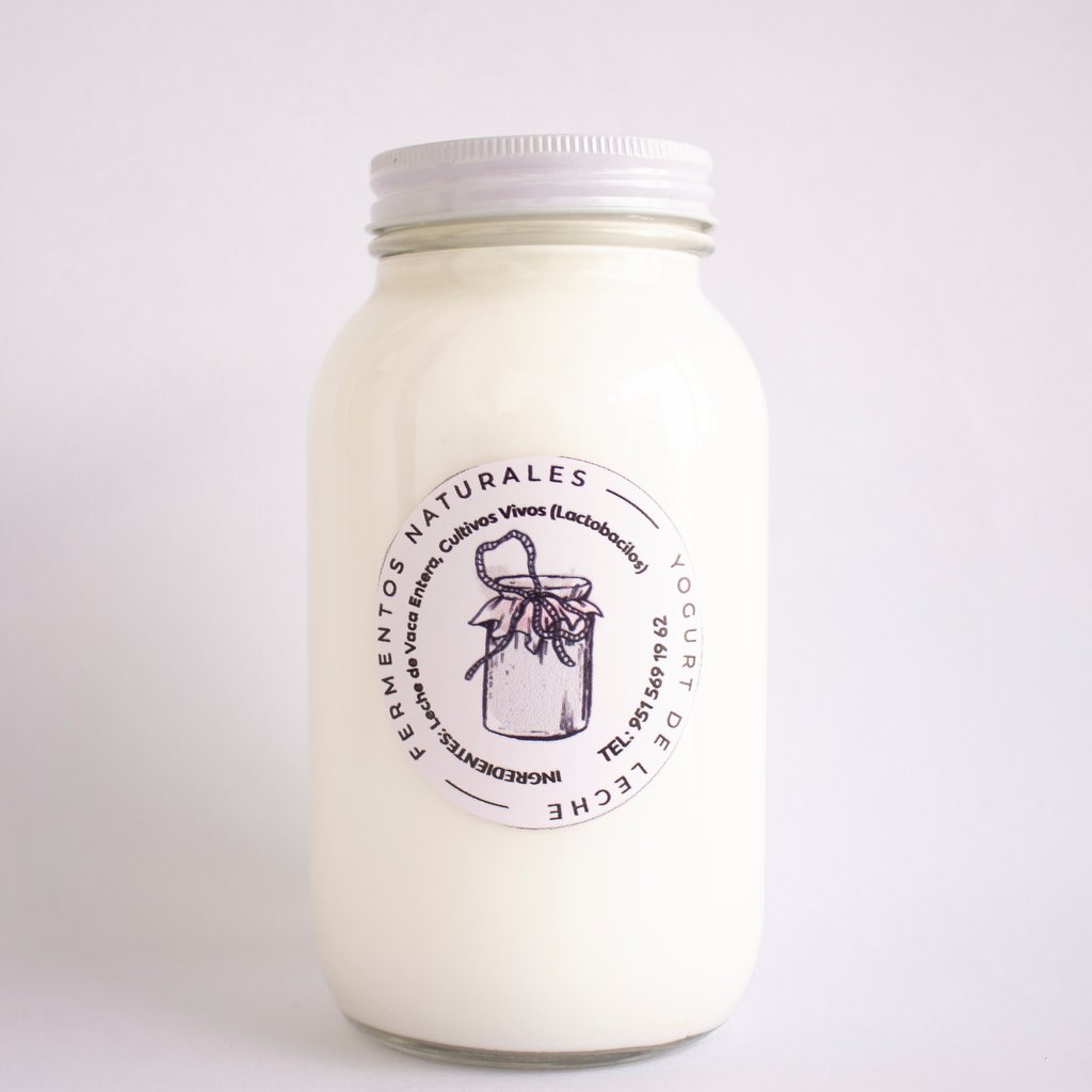 Yogurt 1 Litro Con Importe Fermentos Nat