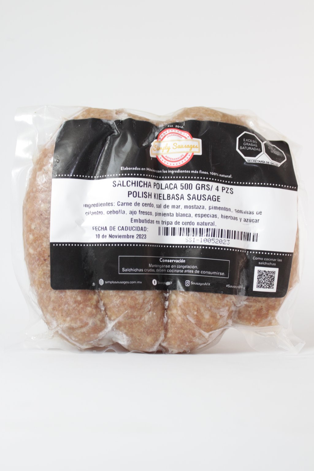 Salchicha Polaca (Kielbasa) 500g Simply Sausages