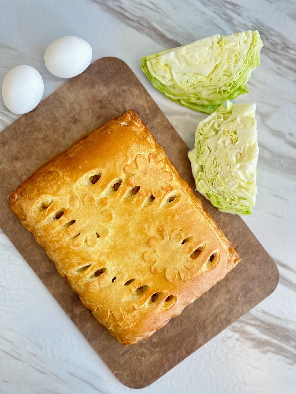 Пирог с капустой (1 кг.)