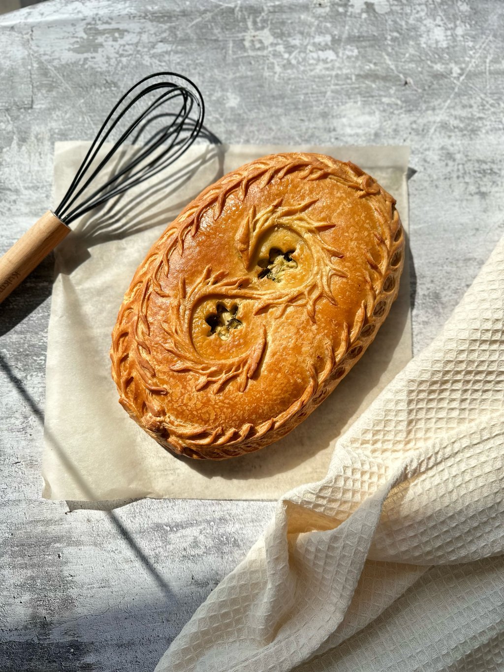 Пирог с курицей по-осетински (1 кг.)