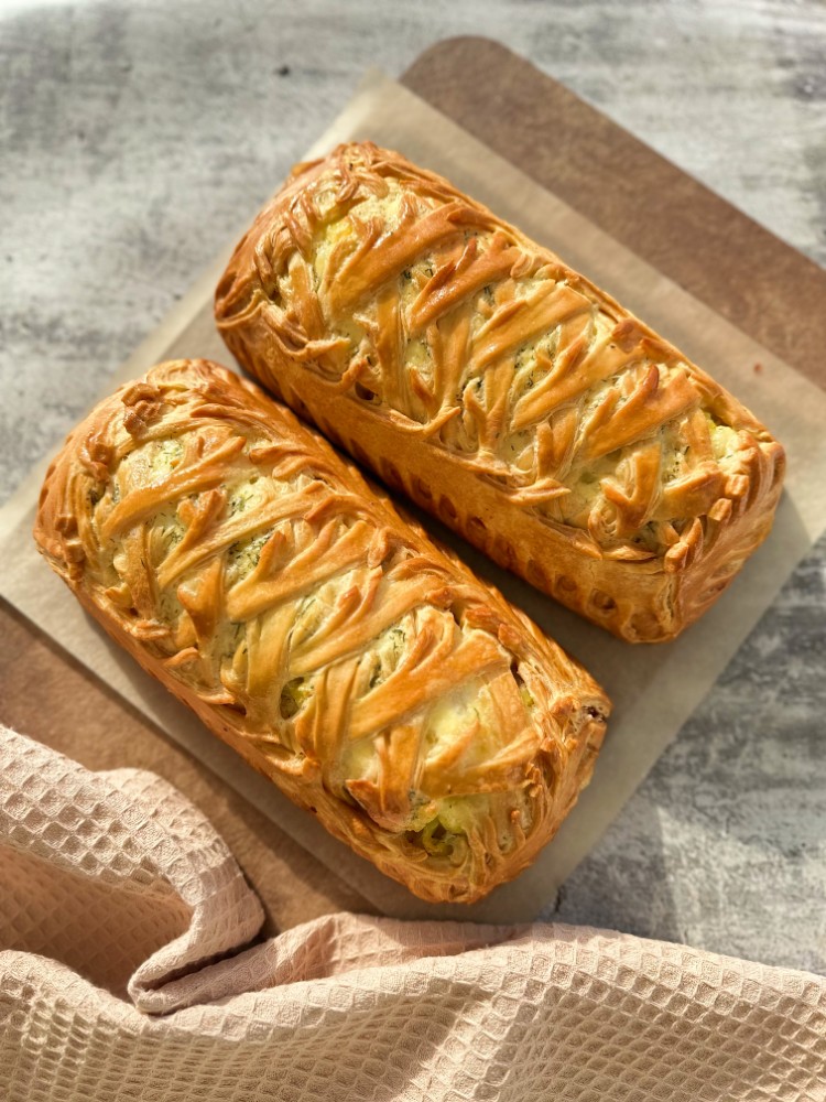 Пирог с мясом и картофелем (1 кг.)
