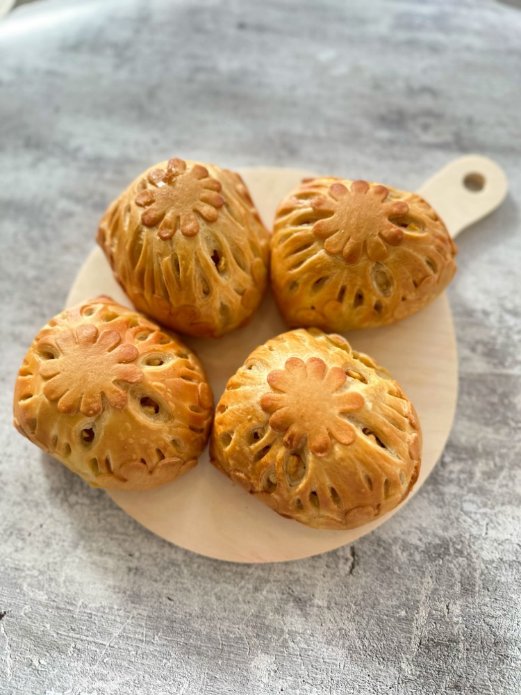 Мини пирог с яблоками и корицей (250 гр.)