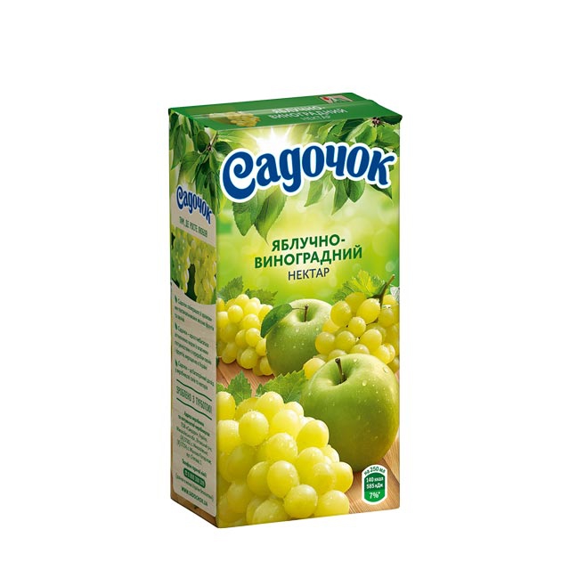 Сік яблучно-виноградний"Садочок" 0,5л
