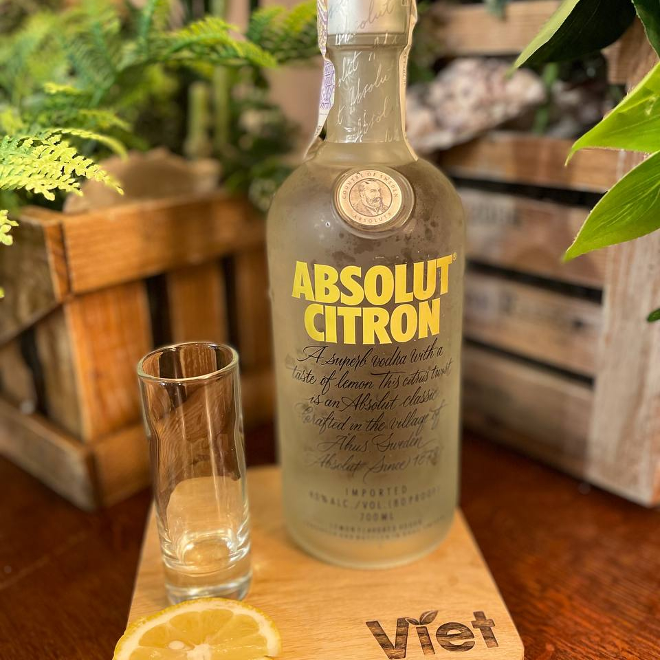Горілка Absolut Citron, 50 мл
