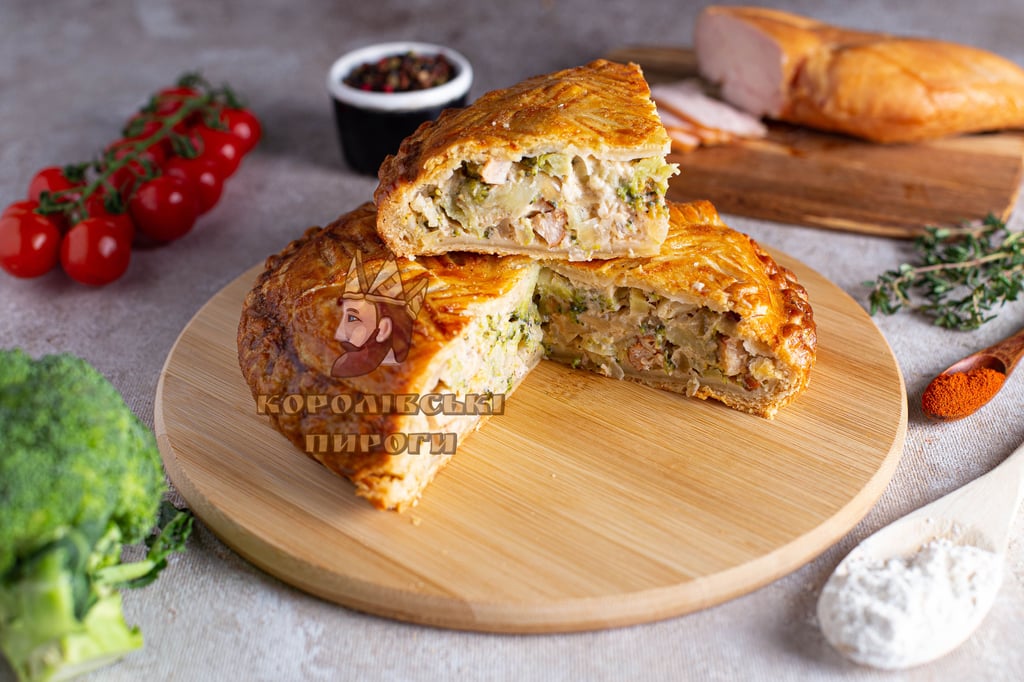 з Куркою BBQ та Броколі