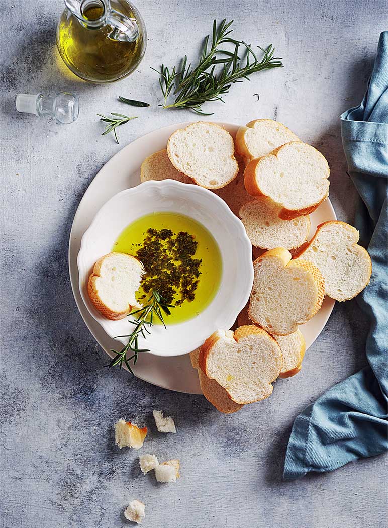 Pan Casera con Aceite de Oliva