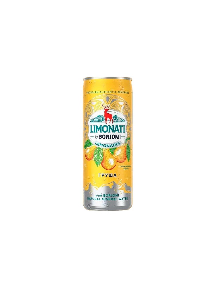 Лимонад Borjomi 0,33L Груша