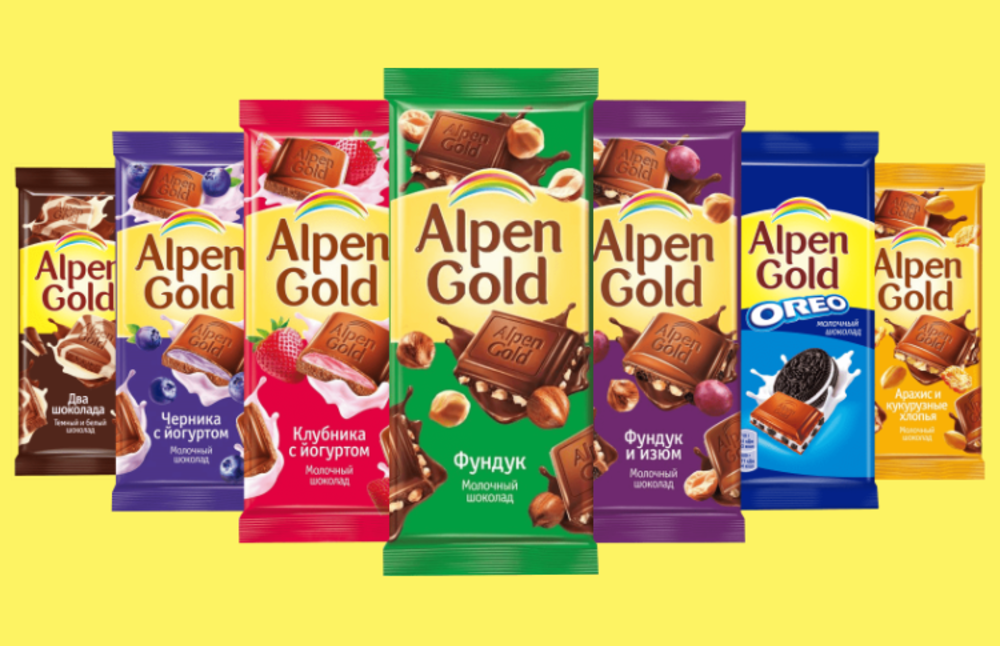 Шоколад Alpen Gold