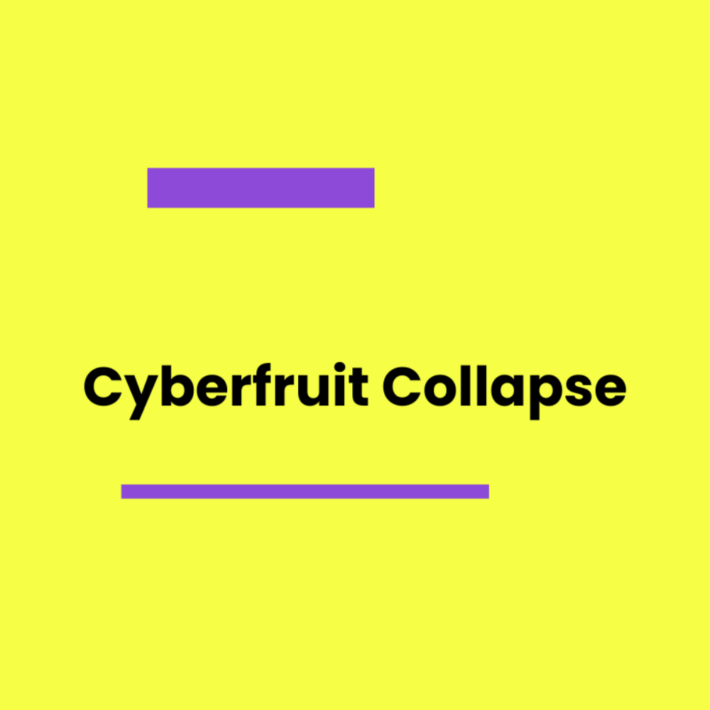 Бестабачная смесь Cyber  200 гр Cyberfruit Collapse