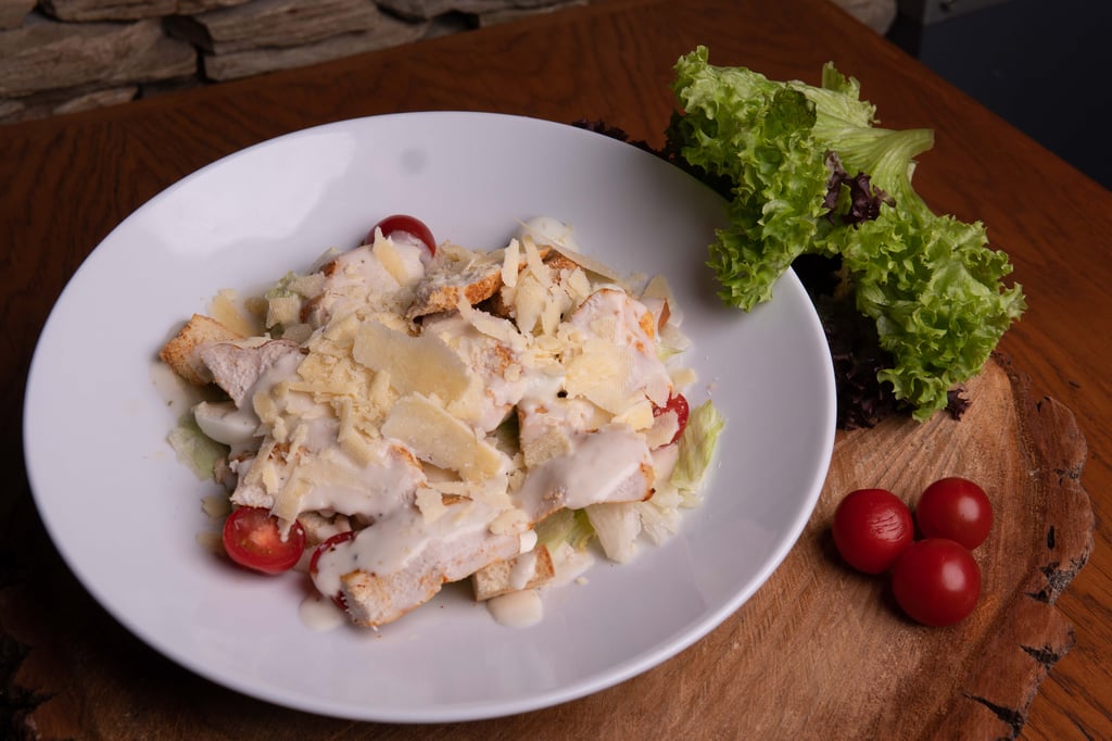Салат Цезар в стакані 100г
