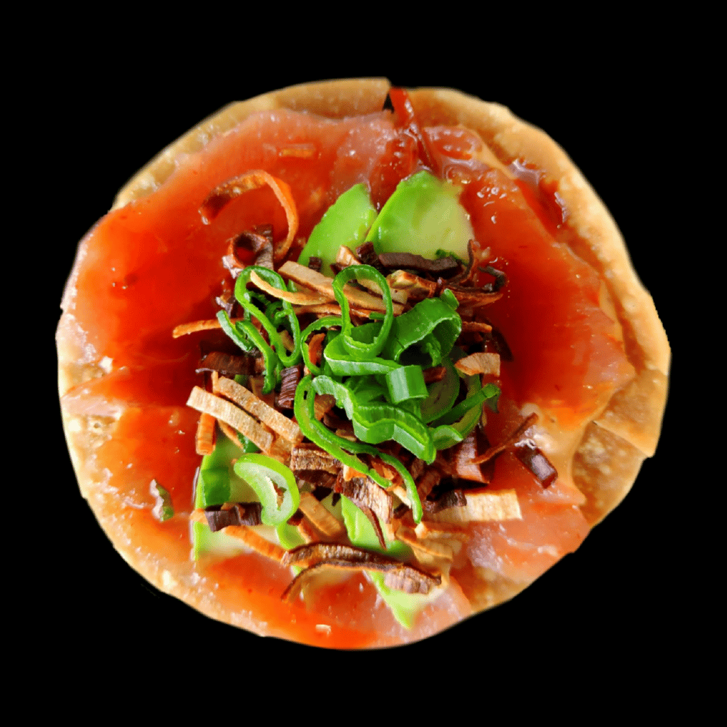 Tostadita de atún