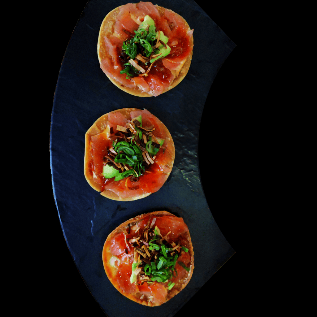 Orden de 3 tostaditas de atún