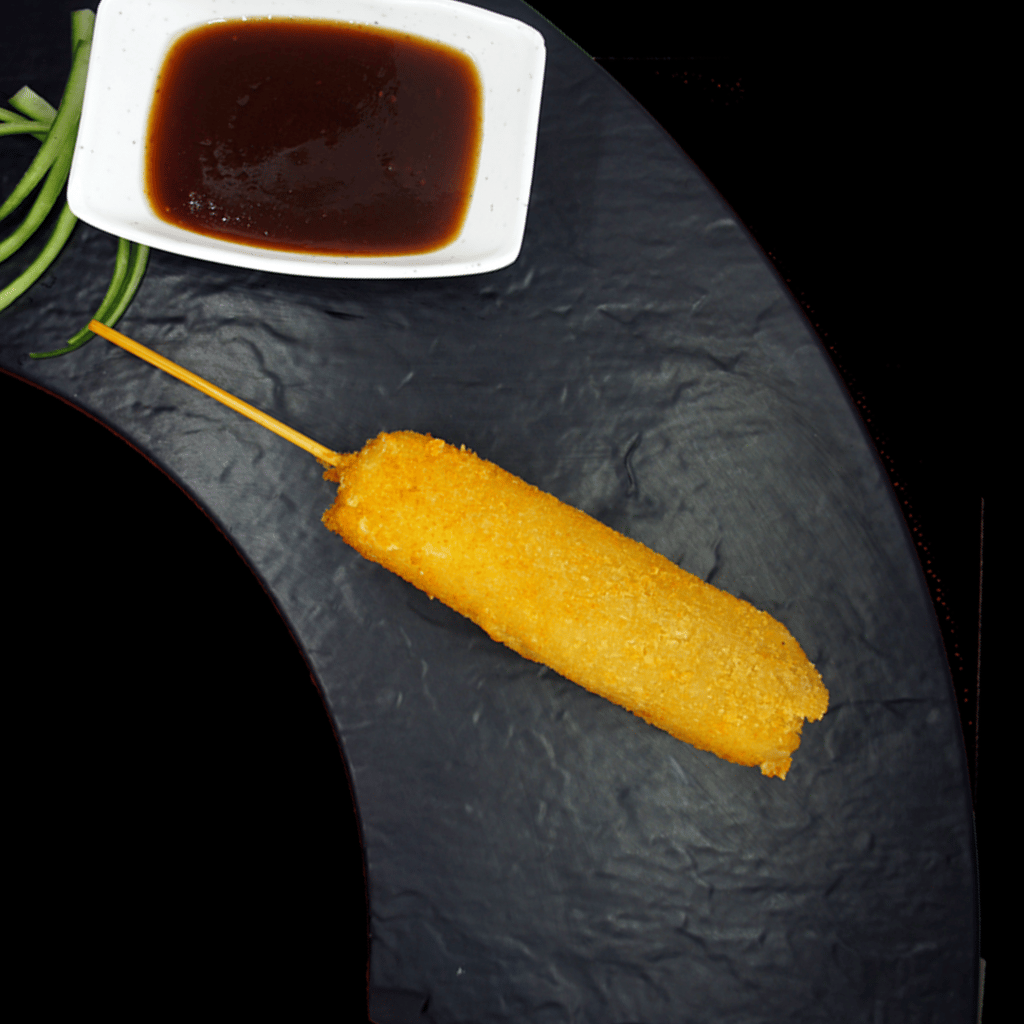 Kushiage queso