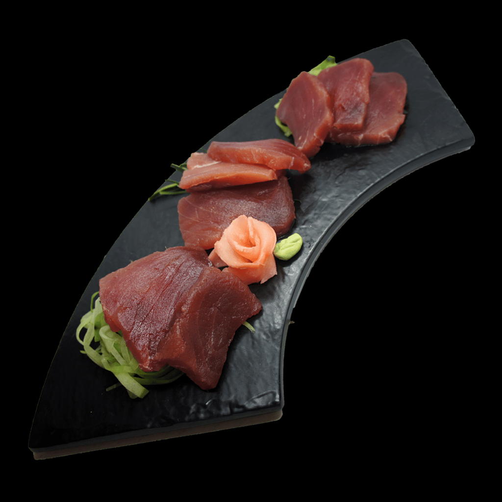 Sashimi atún corte grueso
