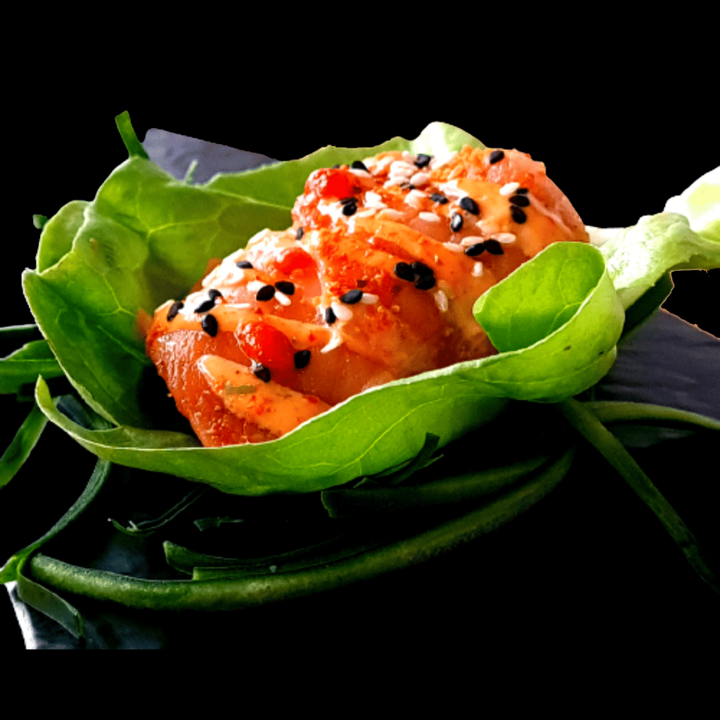 Taco de lechuga