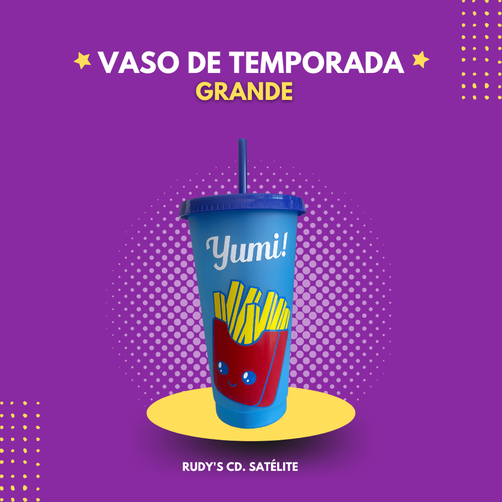 Vaso grande de temporada