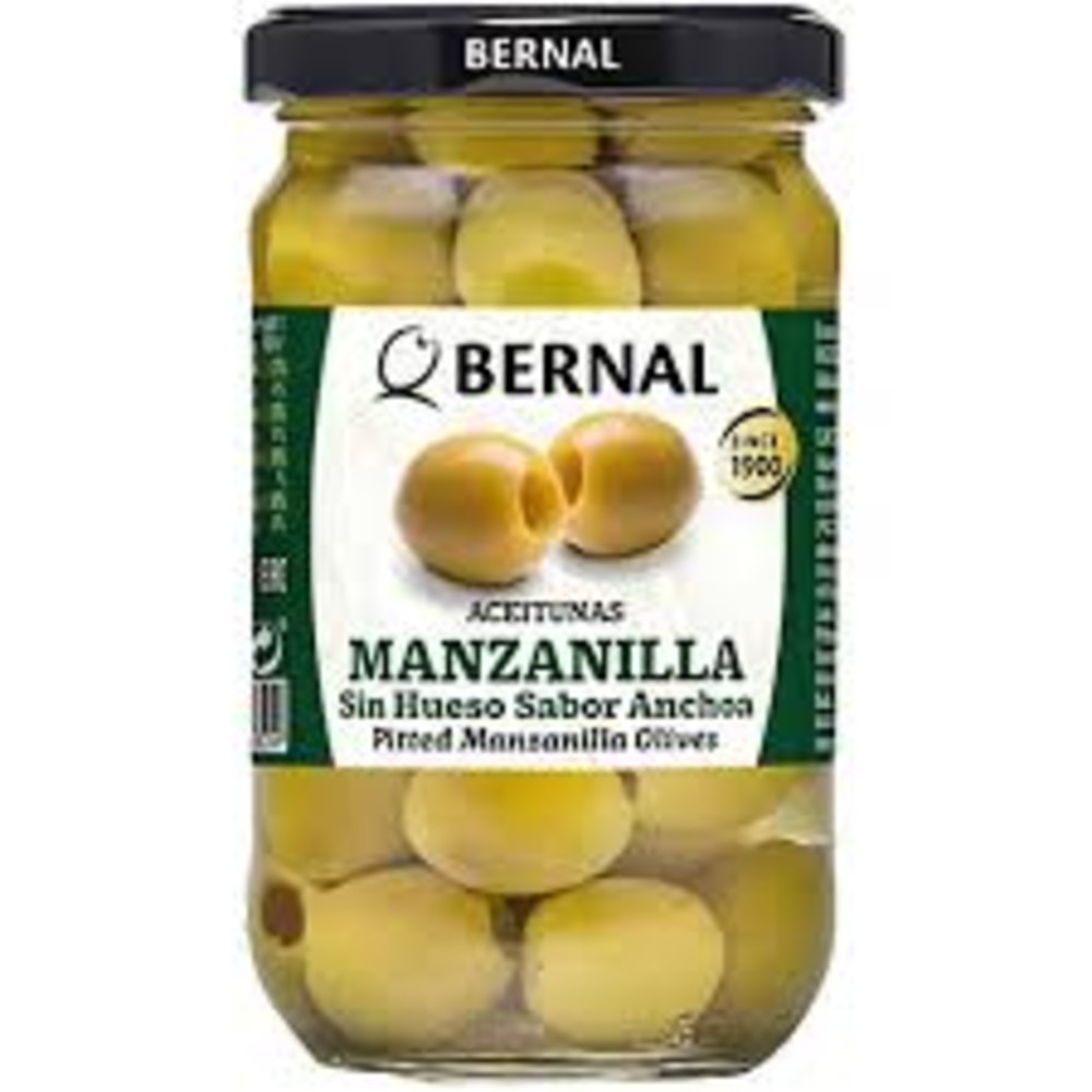Bernal / Оливки без кісточки Manzanilla Anchona 300г